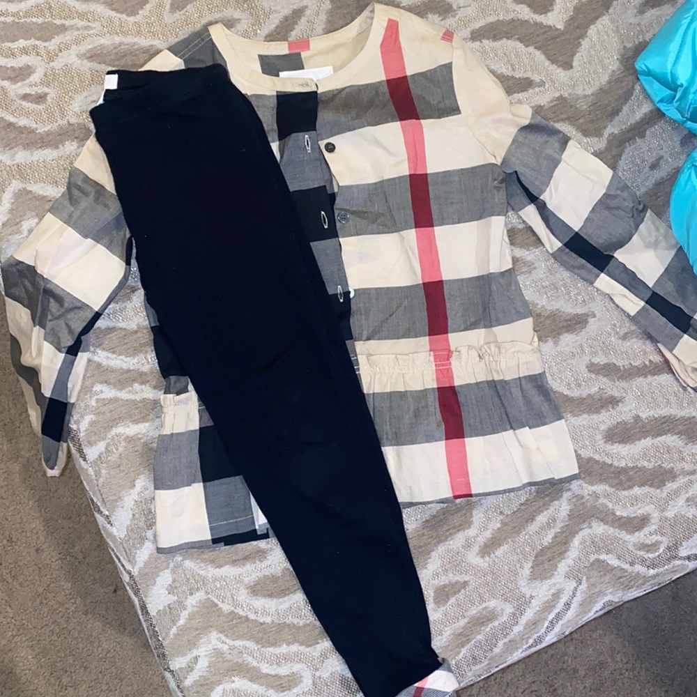 Girls Size 8 Burberry Outfit